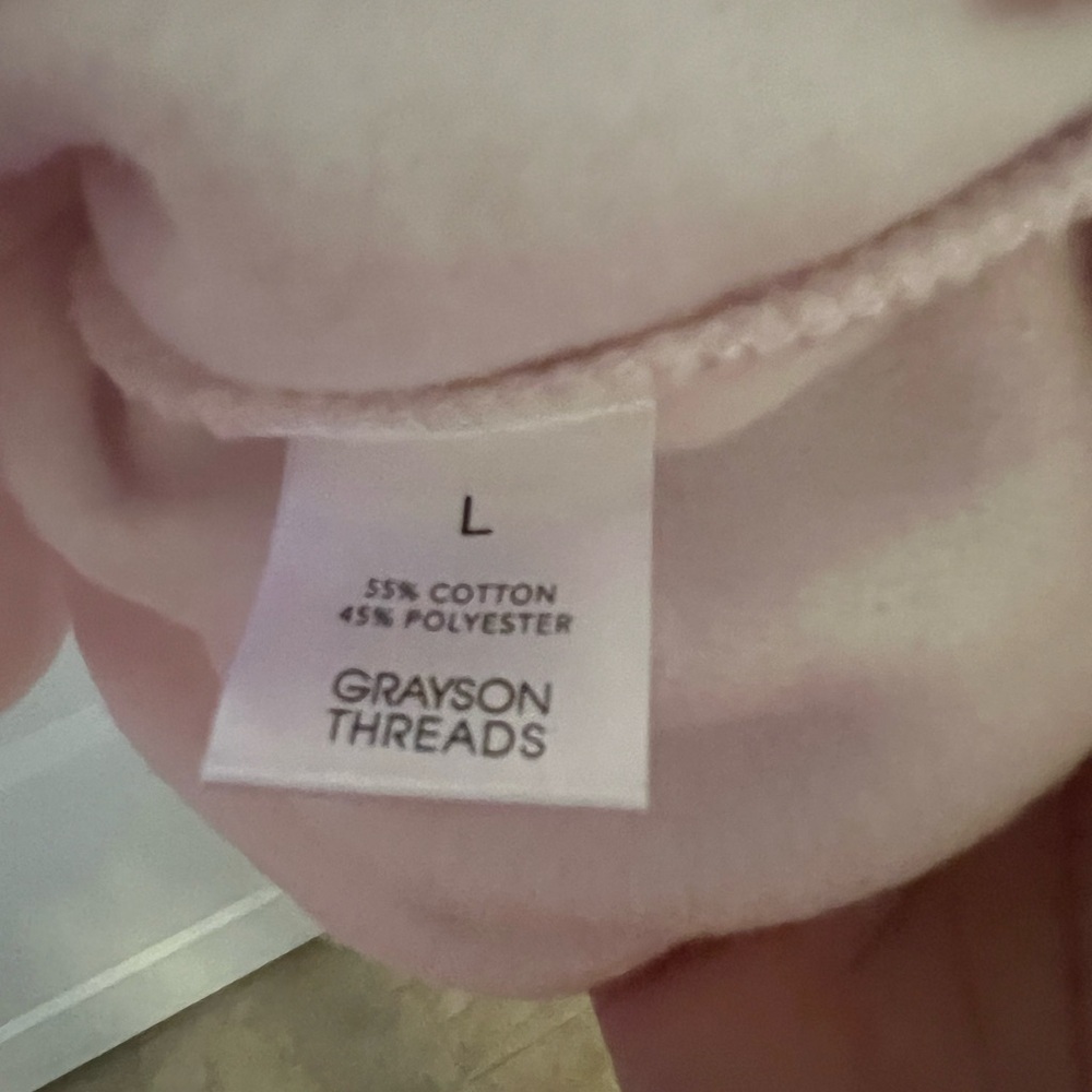 Grayson Threads sweat shirt in pink color. Size Lg. NWT - Picture 5 of 5